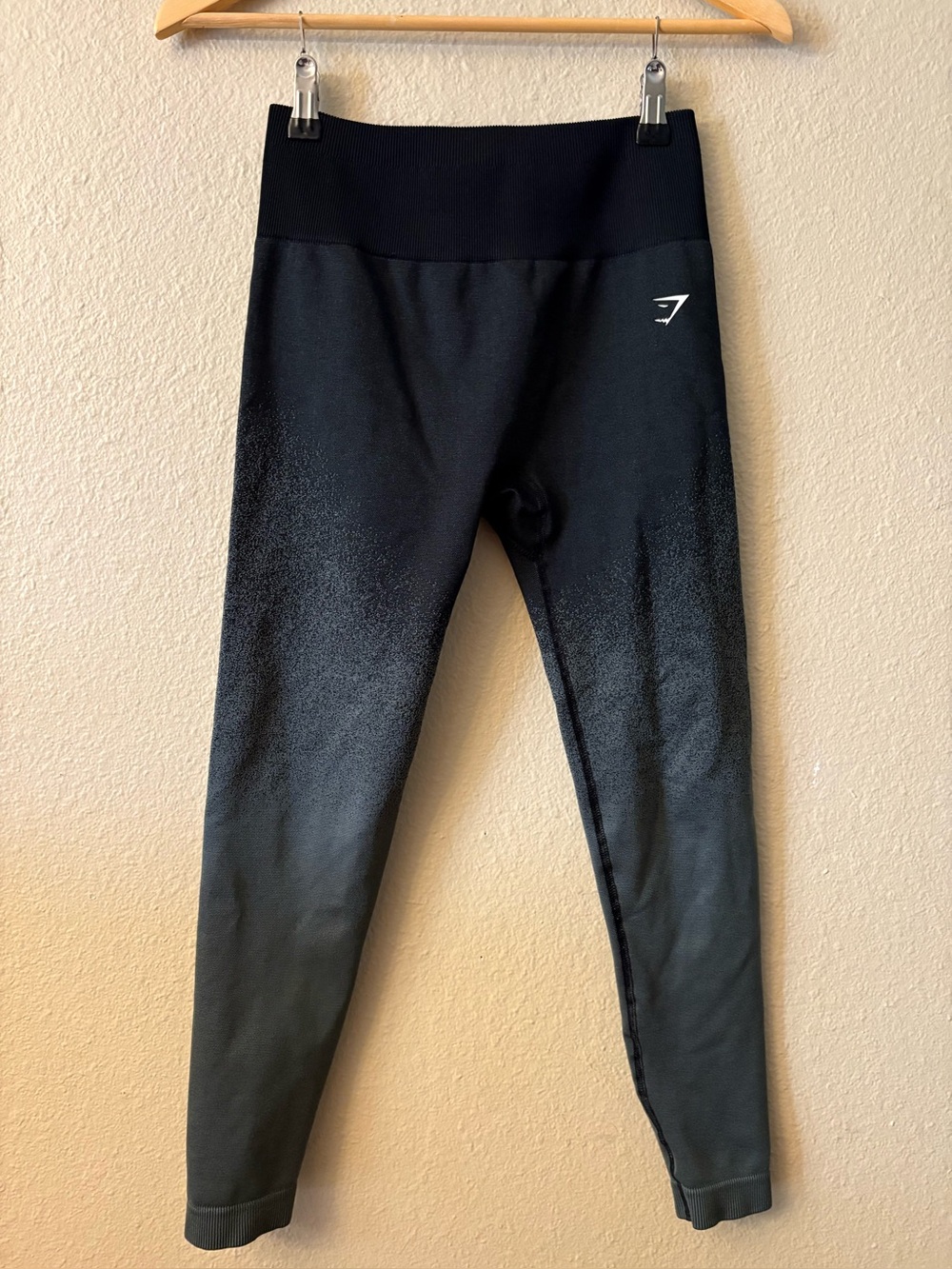 Gymshark Black Ombre Leggings Women's XS High Rise Workout Pants
